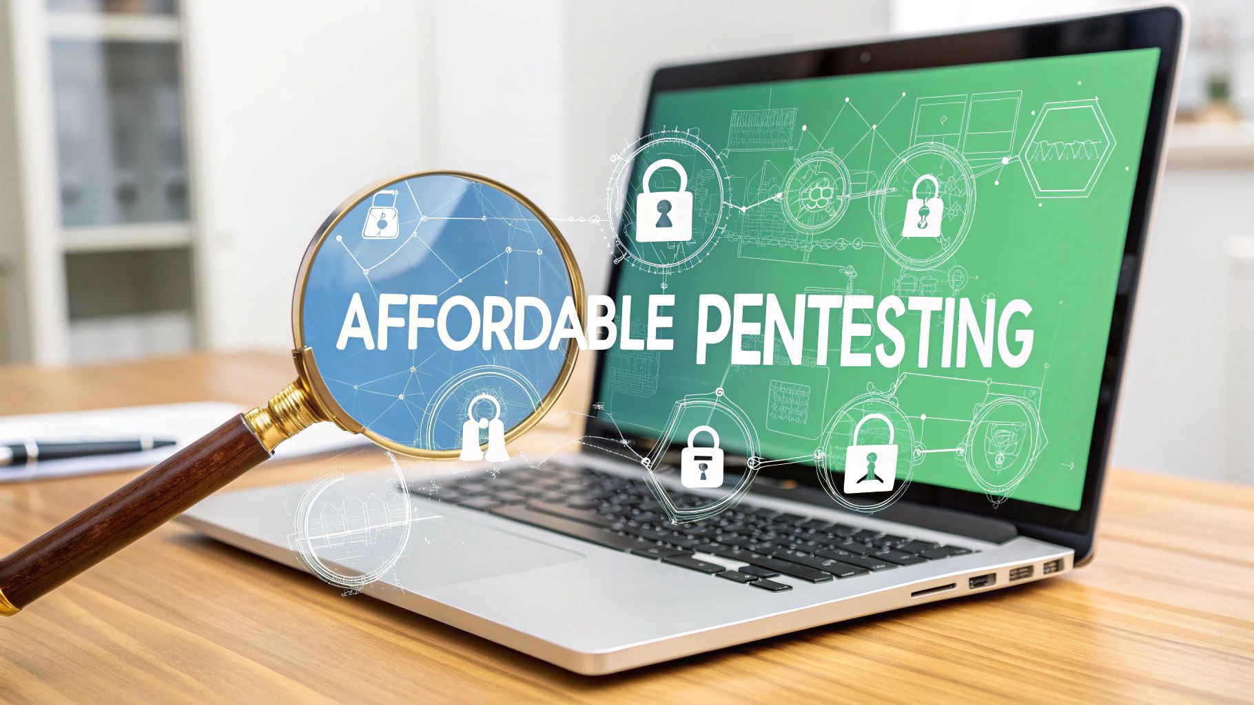 image of an individual using productivity software