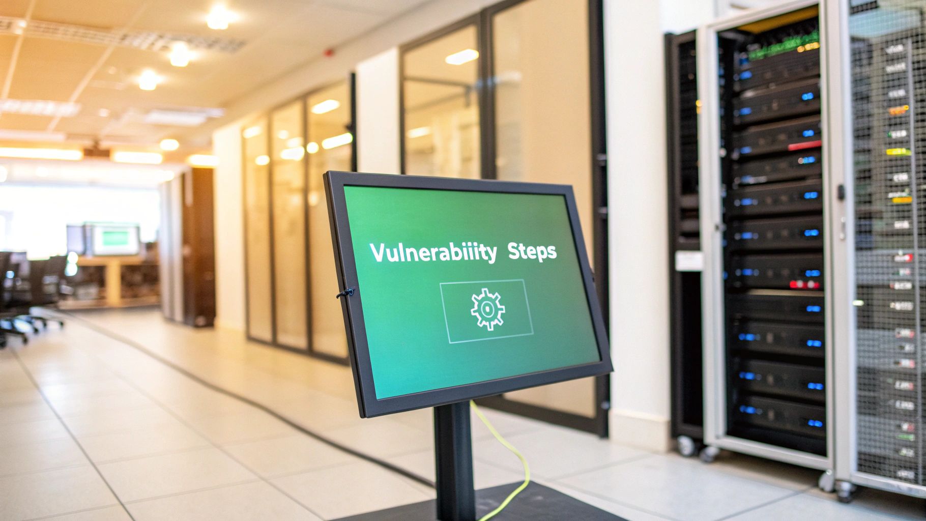 image of an individual using productivity software