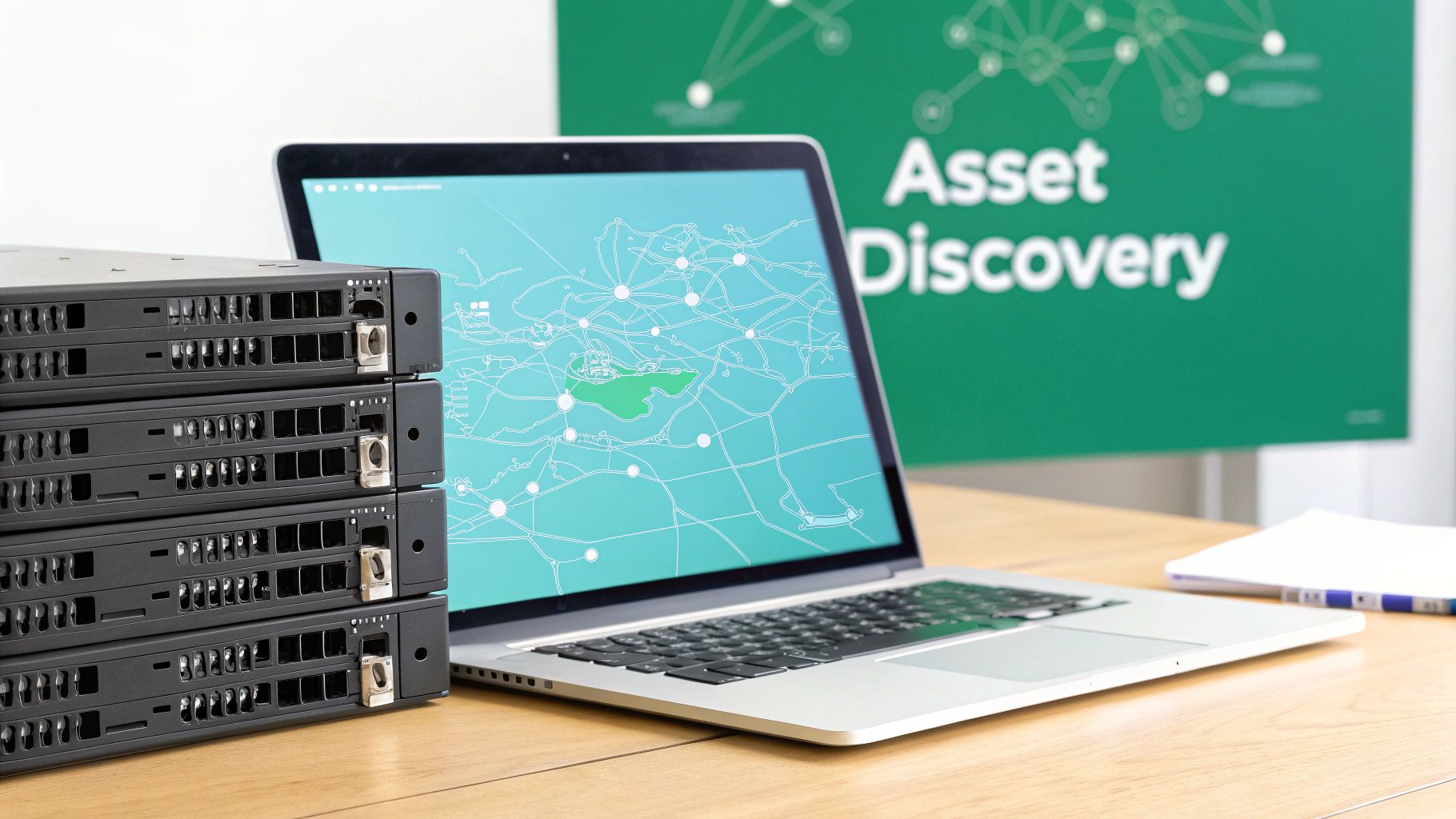 A graph showing risk prioritization with some items highlighted as high priority.