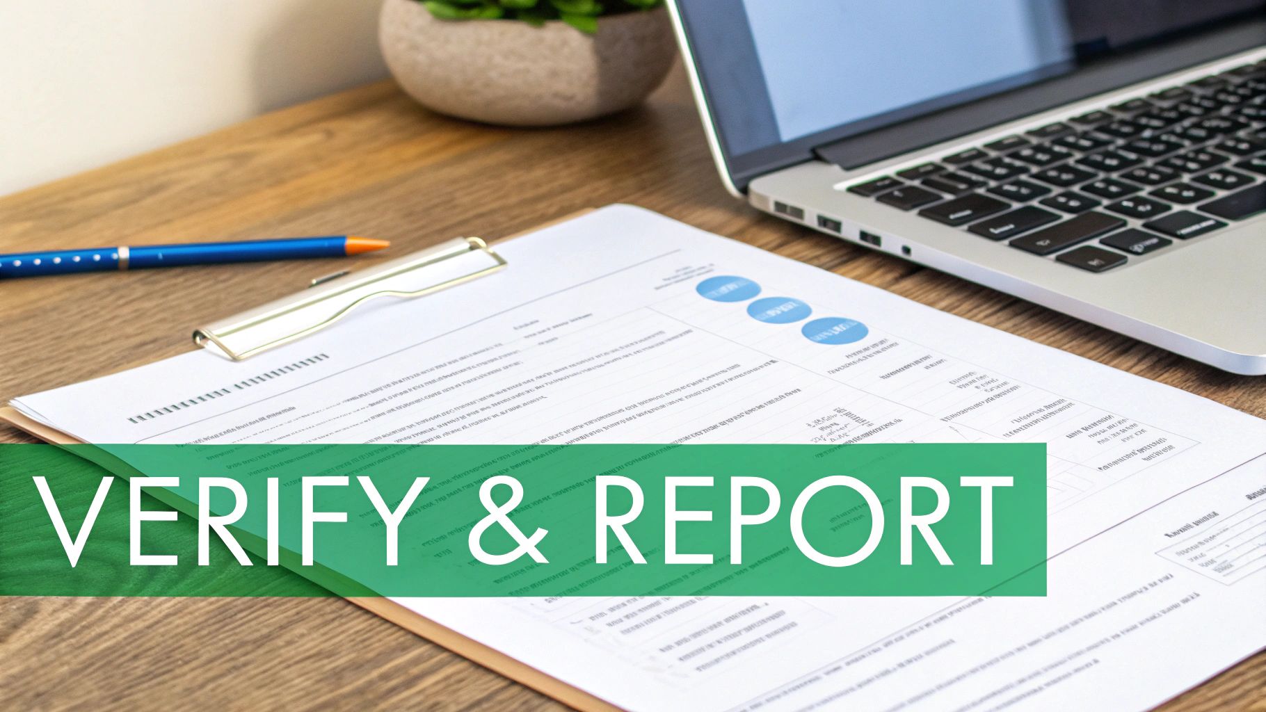 A circular arrow diagram showing a continuous improvement loop.