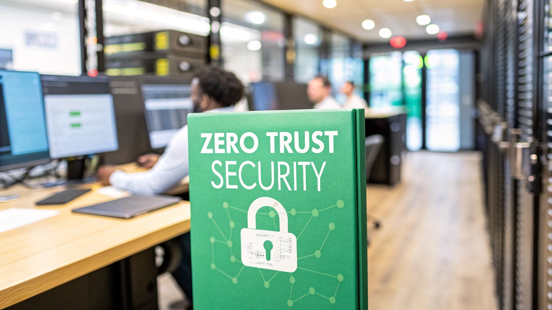 image of an individual using productivity software