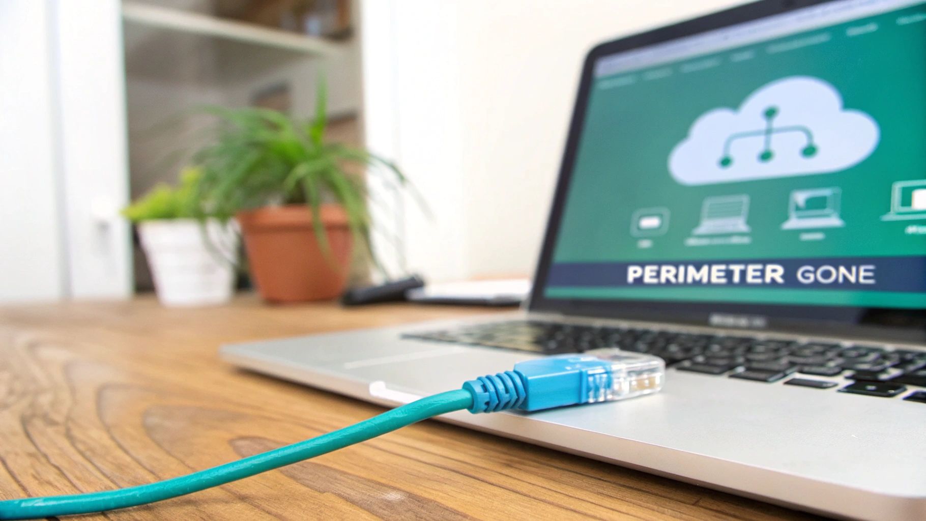 A visual representation of a broken digital security shield, symbolizing the failure of old security models.