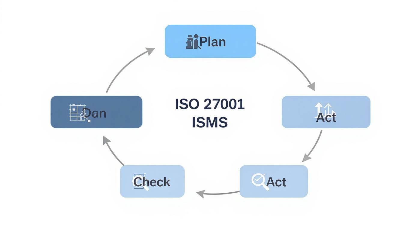 Infographic about iso 27001 requirements
