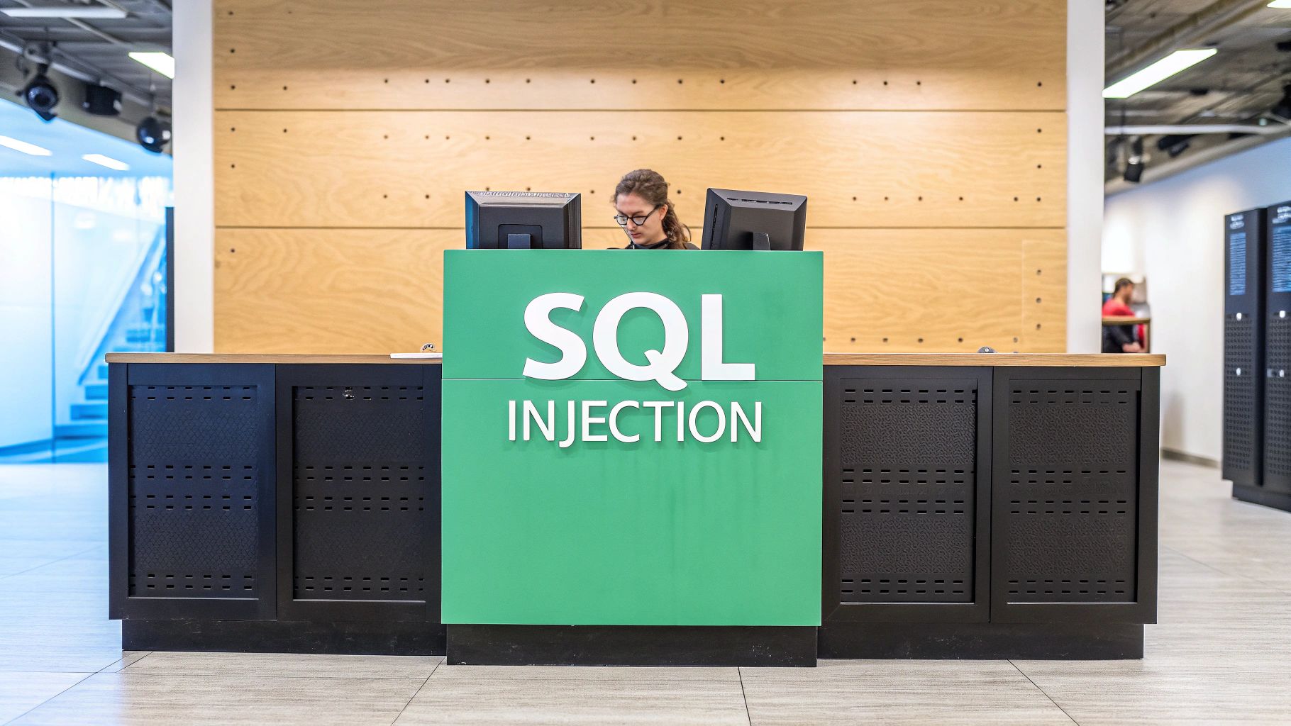 image of an individual using productivity software