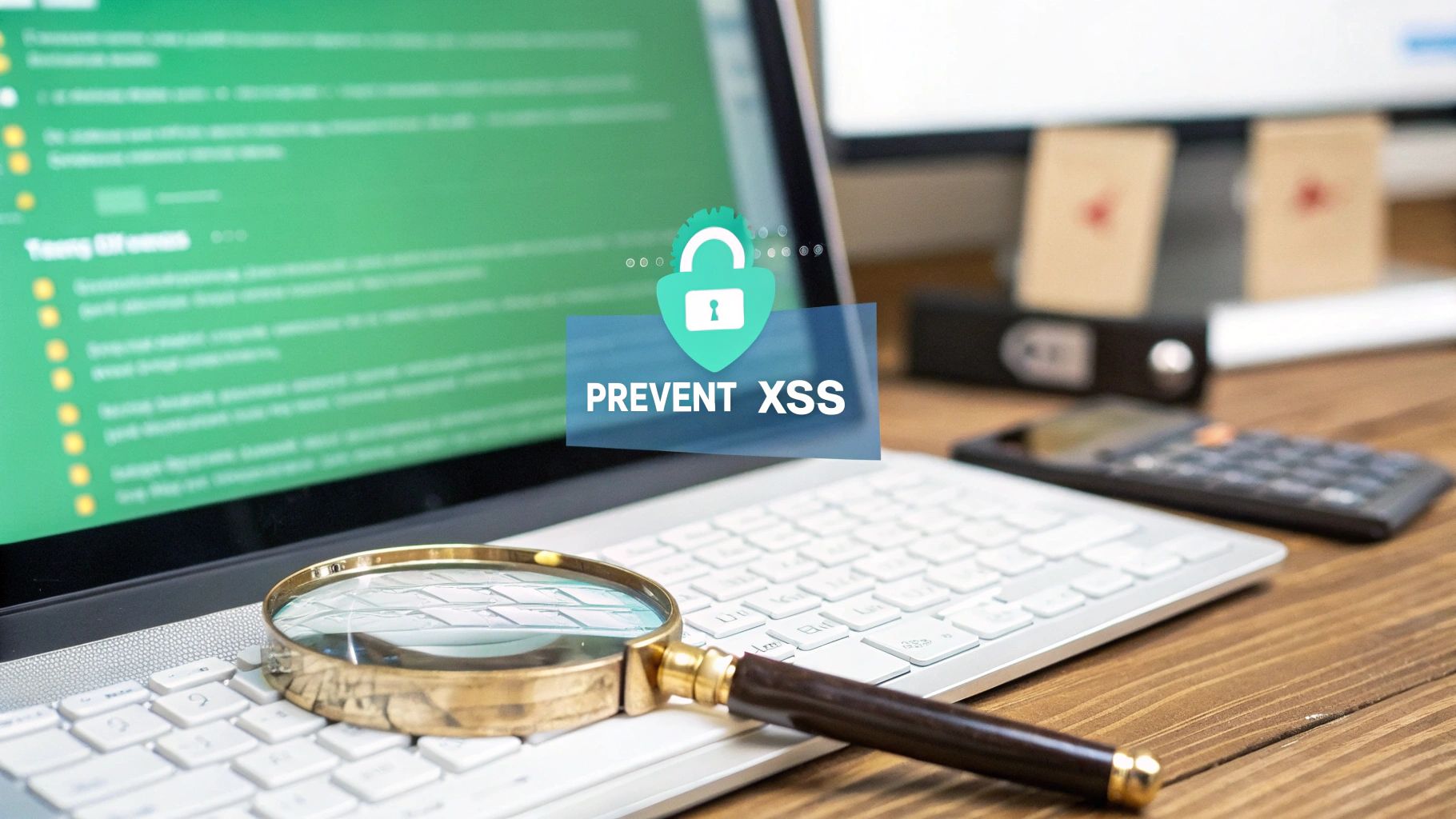 image of an individual using productivity software