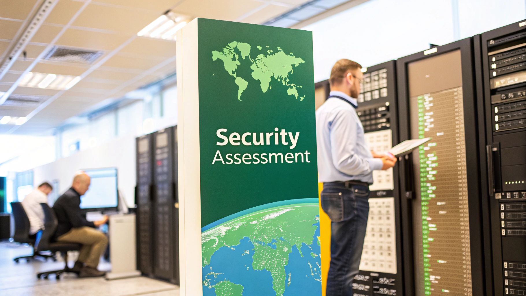 image of a traffic control center (for a mobility and transportation)