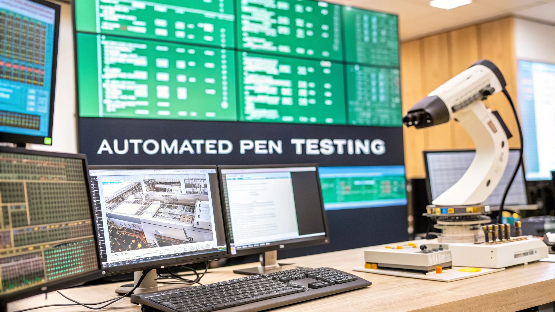 image of a traffic control center (for a mobility and transportation)