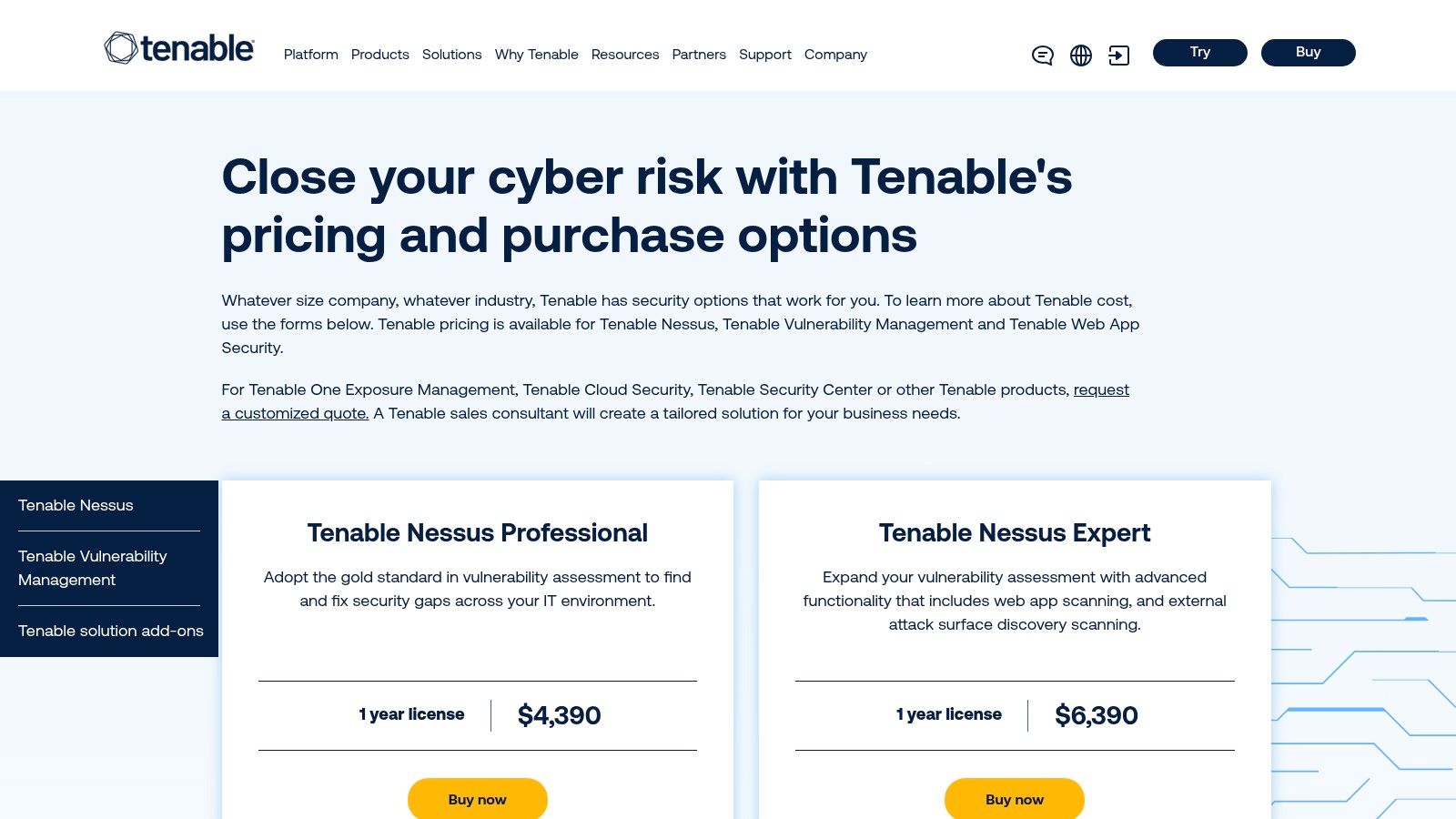 Tenable – Nessus