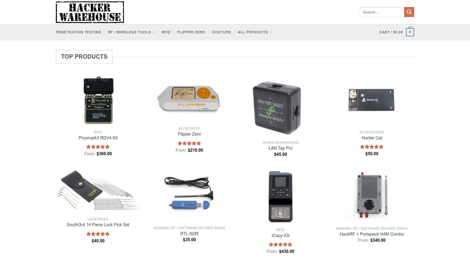 Hacker Warehouse