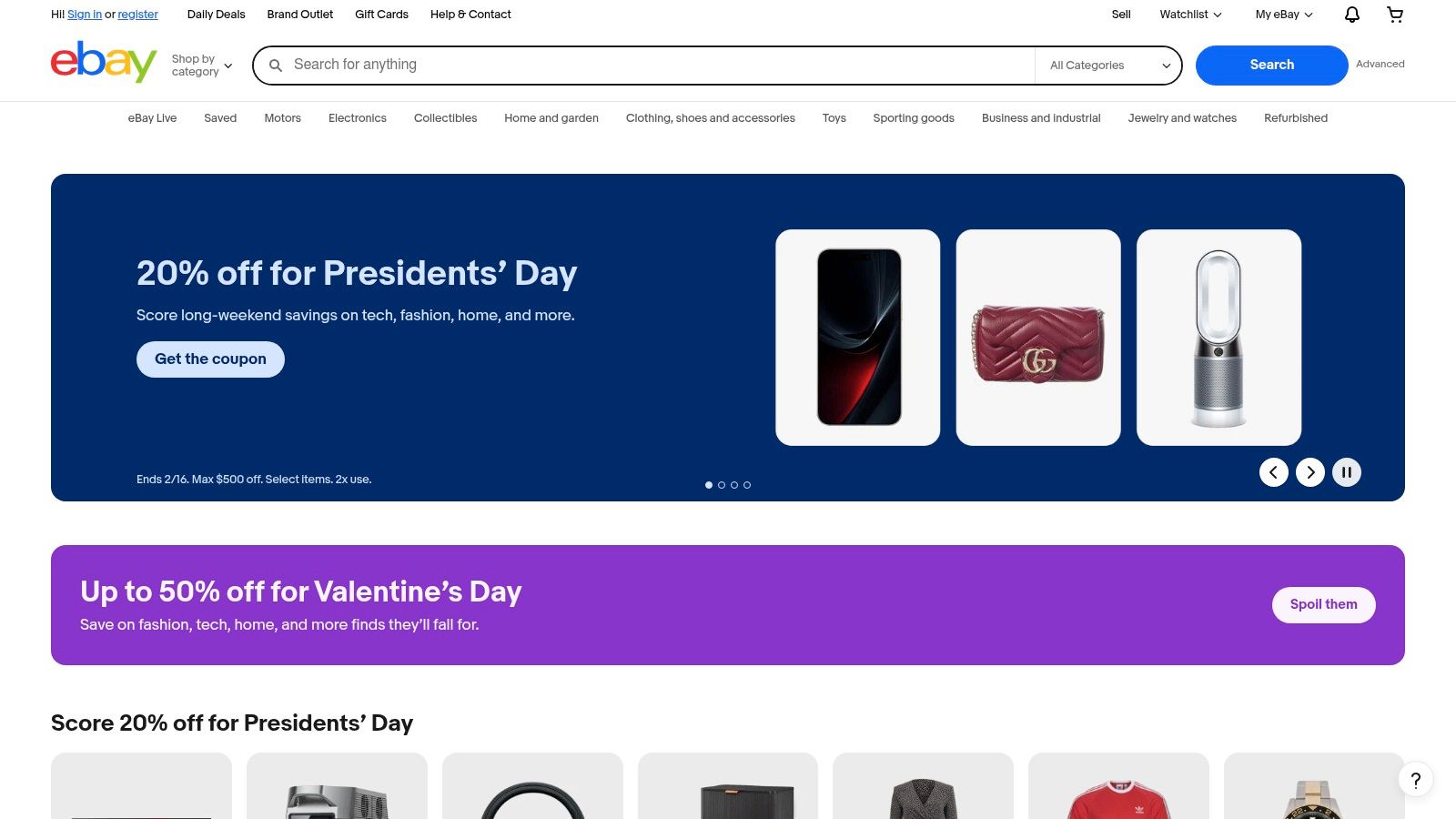 eBay (Marketplace / Secondary Market)