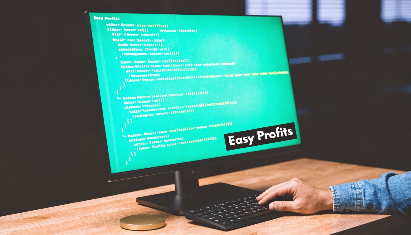 A person typing on a computer keyboard with green code displayed on the screen, illustrating cyber security concepts.