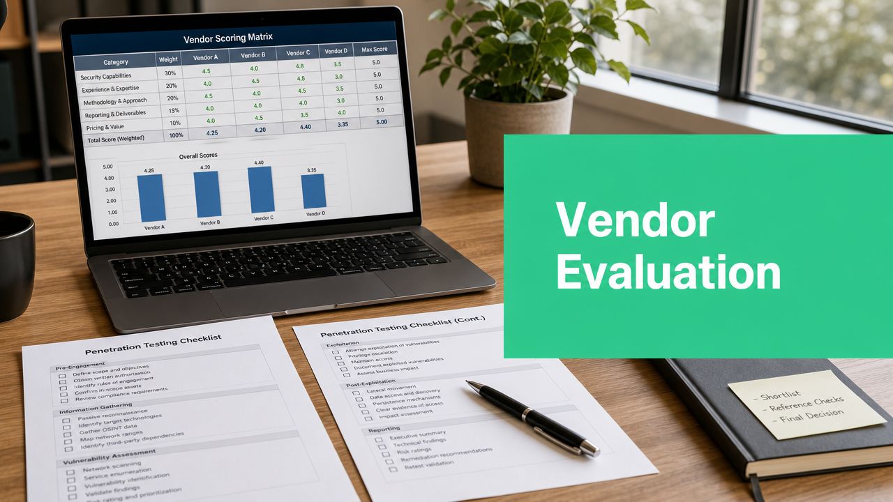 Vendor Evaluation Criteria: Choose Your Pentesting Partner