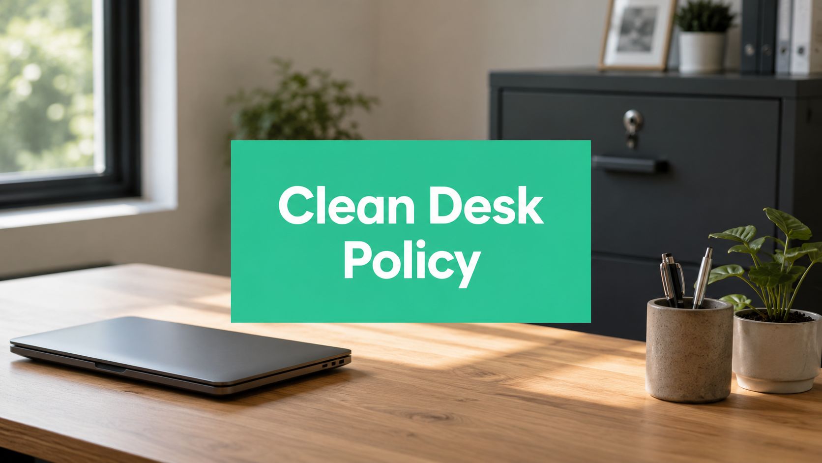 Clean Desk Policies That Satisfy Auditors