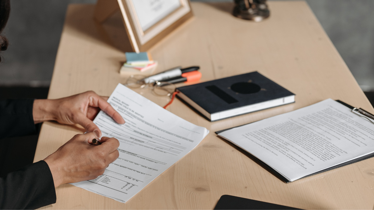 filling out forms