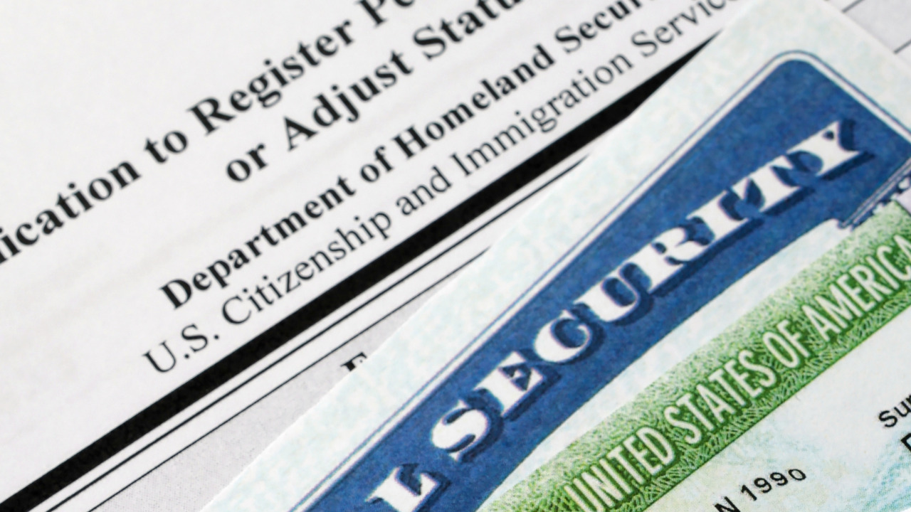 rovisions for employment authorization and travel authorization if an application for adjustment of status form