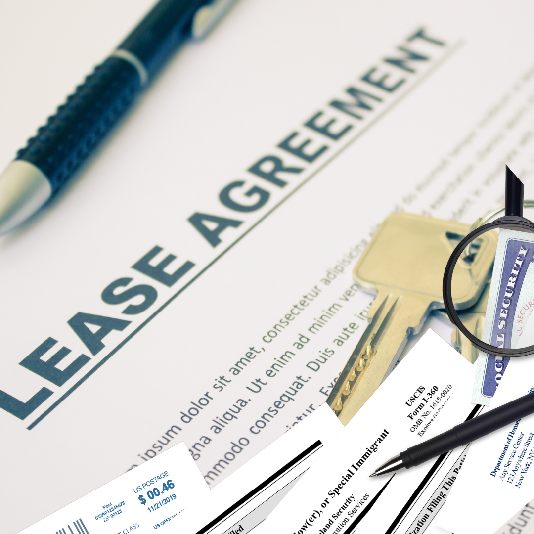 lease agreement page