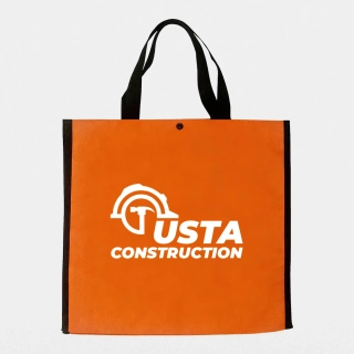Nylon Square Tote Bag