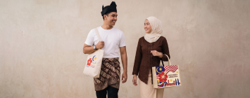 Merdeka Tote Bags