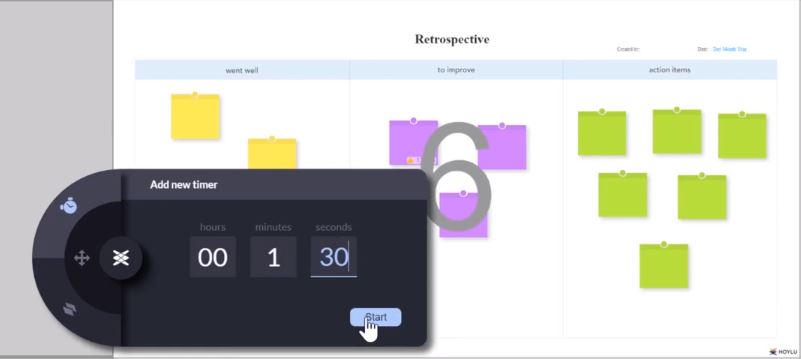 Nouveautés Hoylu : découvrez les fonctions de Minuterie et de Vote - Gadget