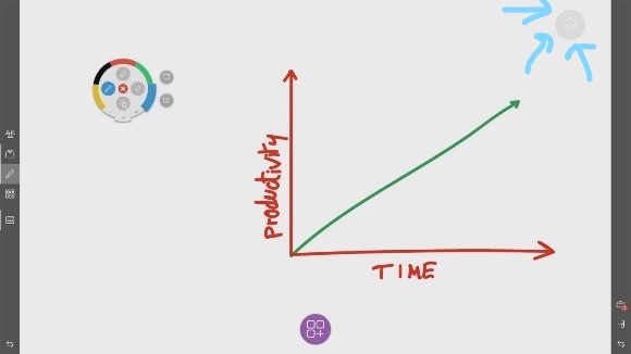 Changer de template sur le tableau blanc de Kickle