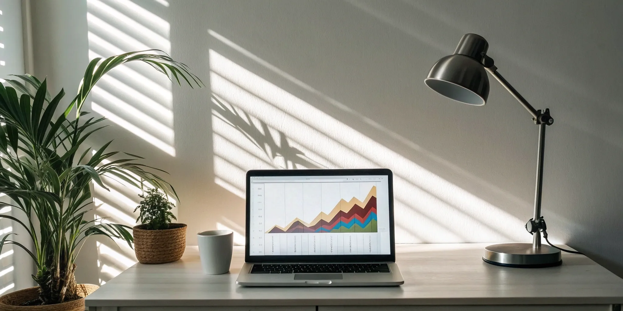 A laptop screen showing an email campaign management dashboard with performance analytics.