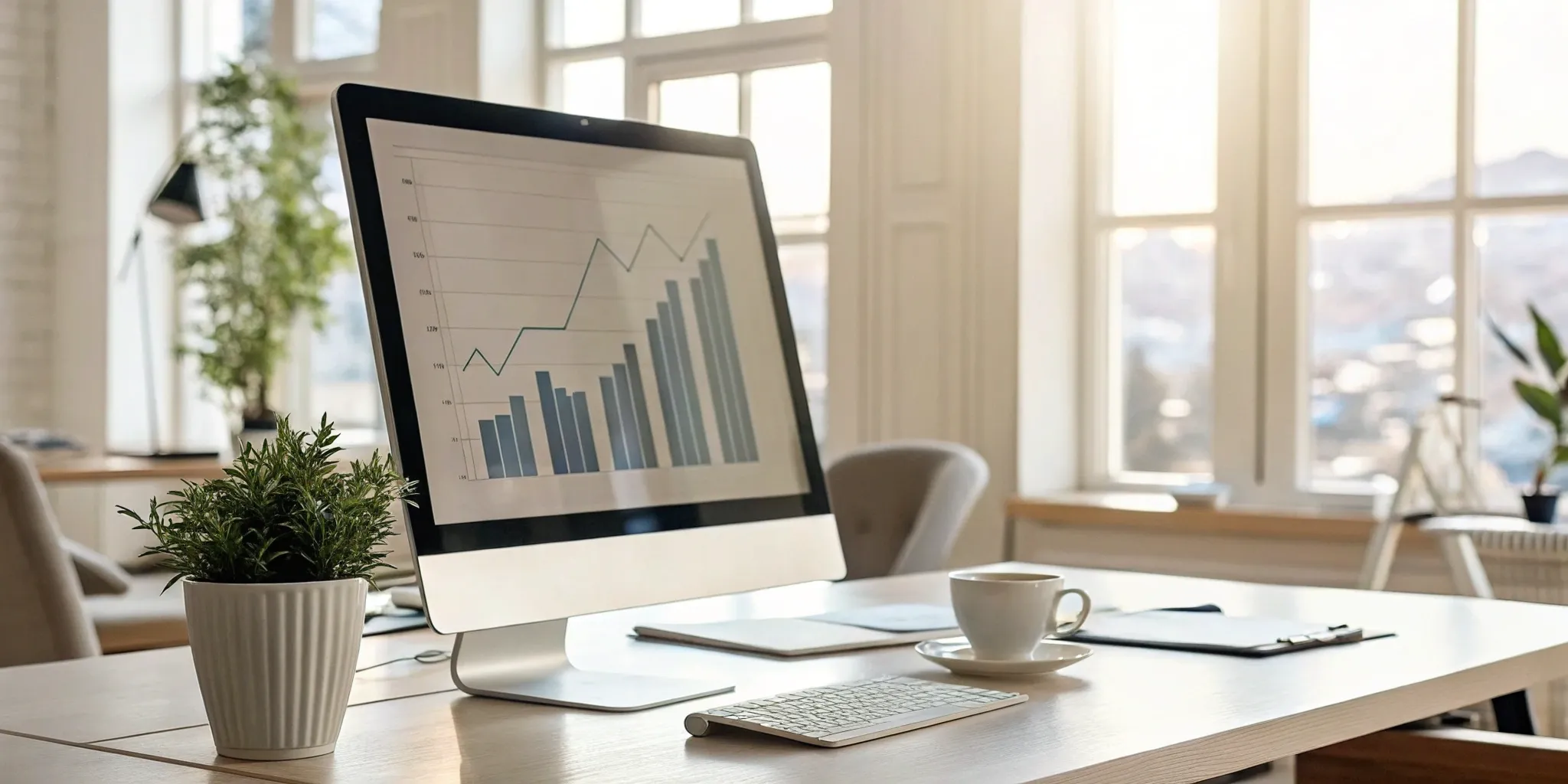 Analytics chart showing the impact of customer support on the overall customer experience and business growth.