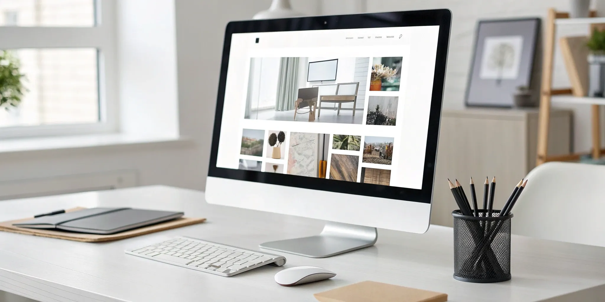 Customizing a Shopify theme on a desktop computer.
