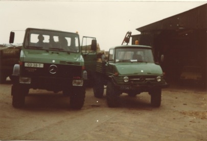 Unimog het favoriete materieel in de jaren 1970-1980