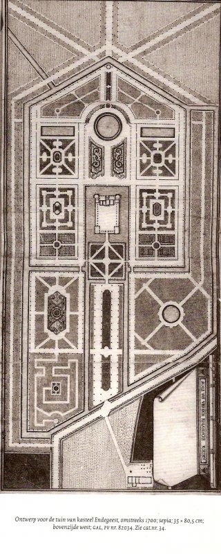 ONTWERP VOOR KASTEEL ENDEGEEST ROND 1700
