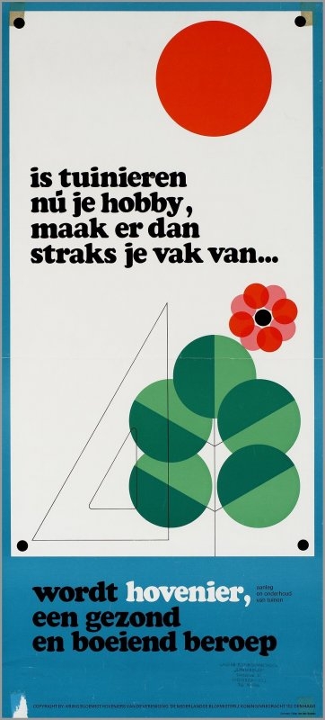de hovenier als werknemer