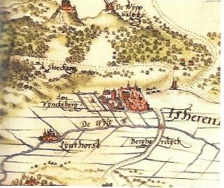 Huis Bergh Atlas Bruxellensis Christiaan\' Grooten 1573 KoninklijkeBibliotheek Brussel.