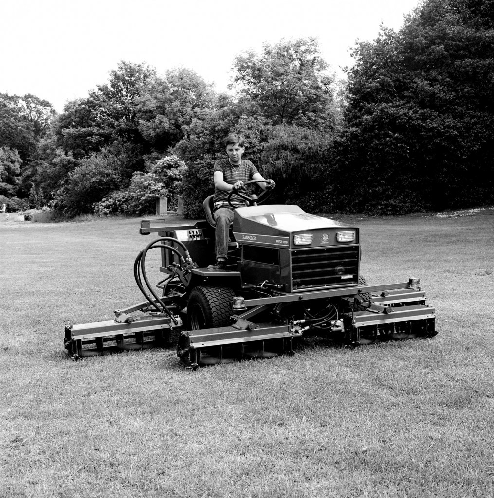 Ransomes 350D vijfdelige kooimaaier