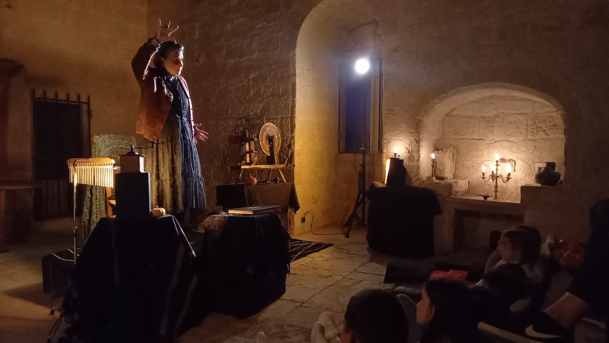 Photo du spectacle La nuit de la peur interprété par Sophie Chenko