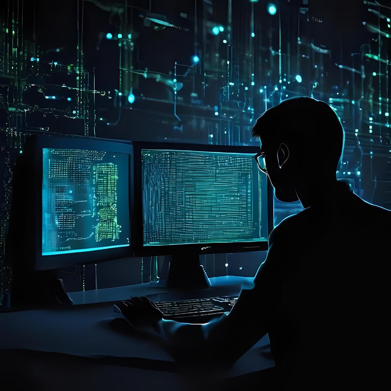 Computer science image representing coding and technology