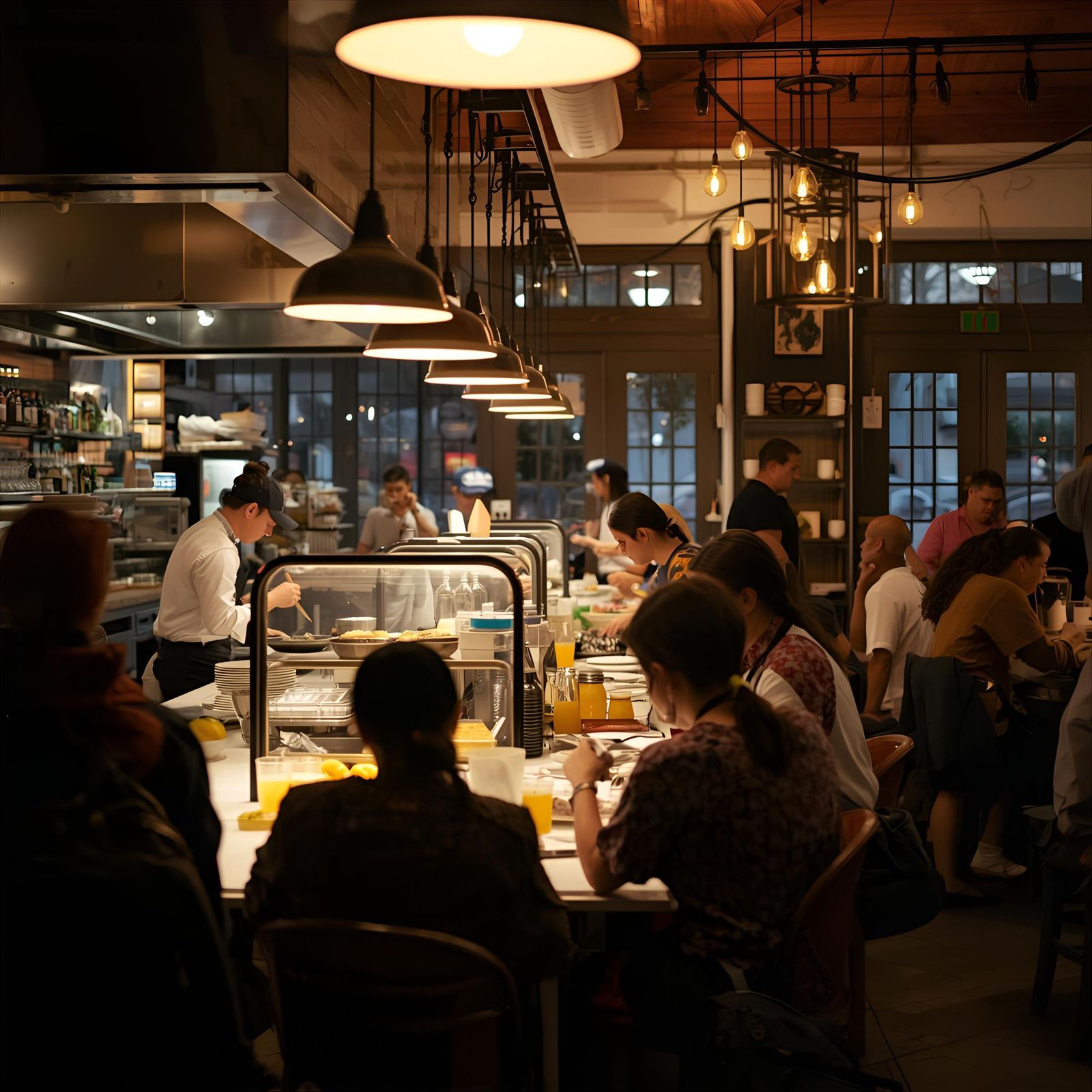 Food and beverage image showing culinary innovation