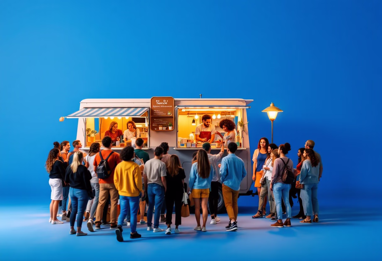 image of food truck event