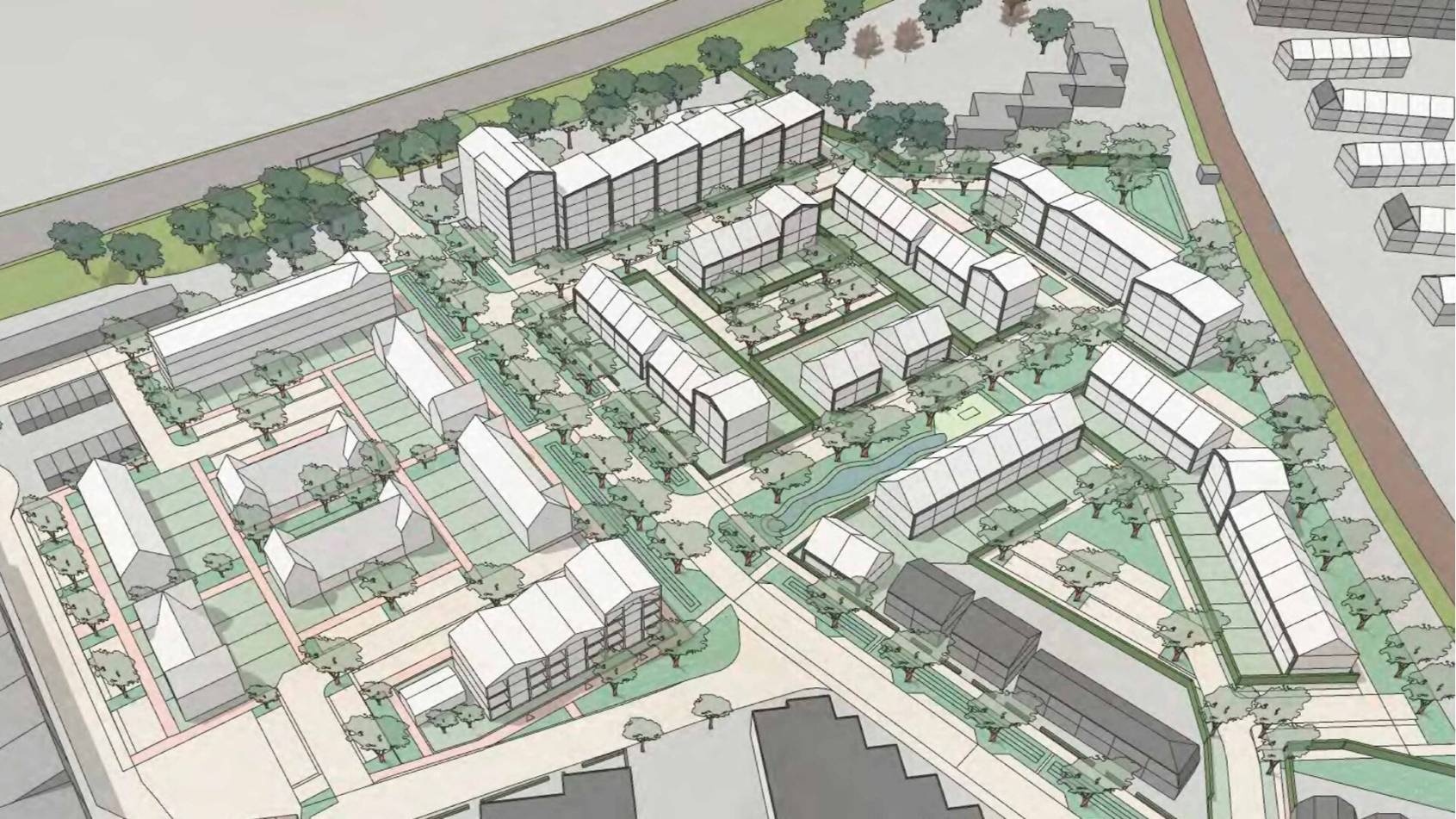 Stedenbouwkundig plan Hofjes van Dronen