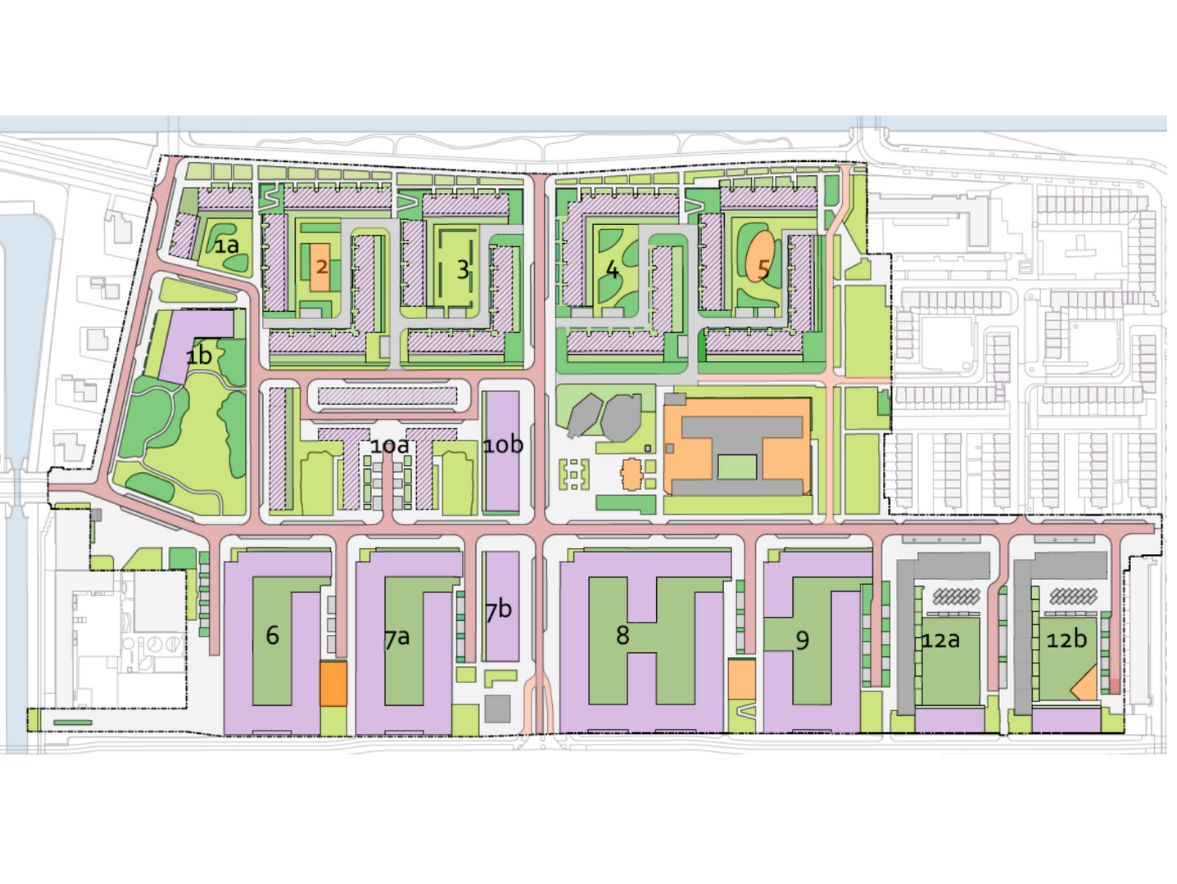 overzichtsplattegrond Couperusbuurt