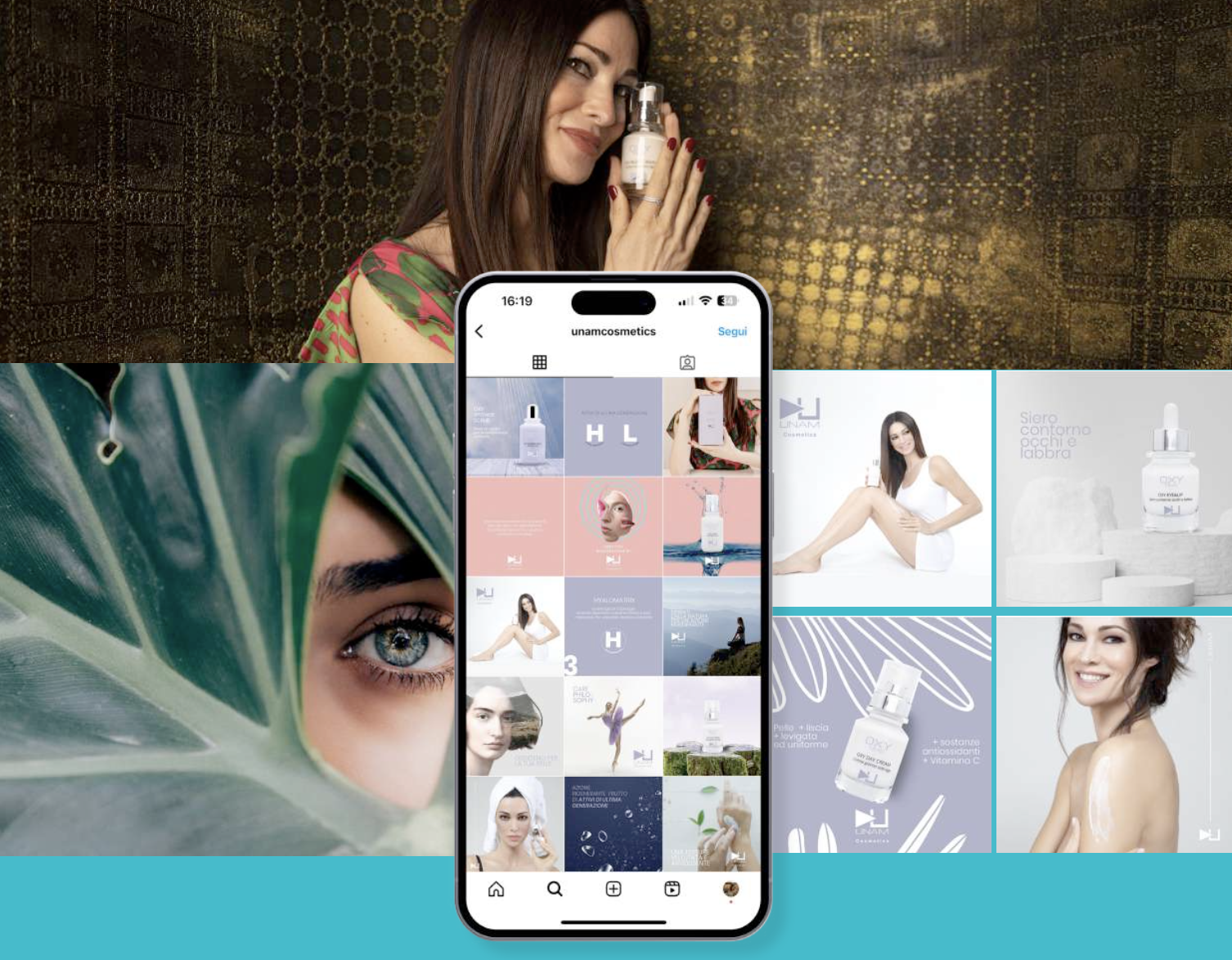mockup di progetto mobile realizzato da Erital Studio