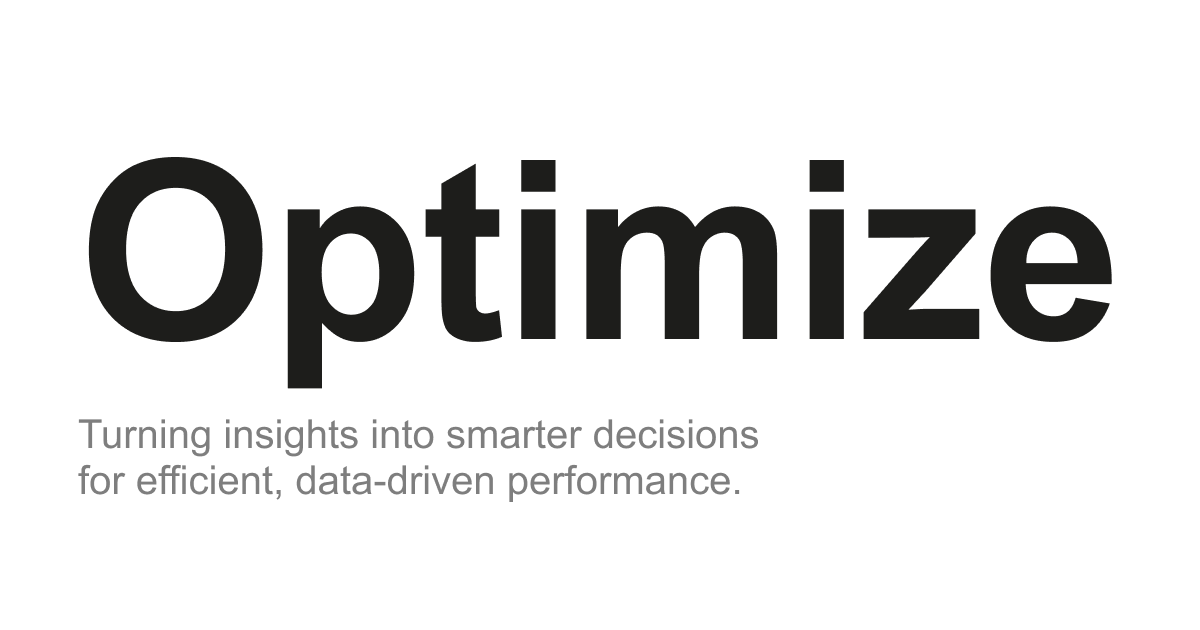 Optimize