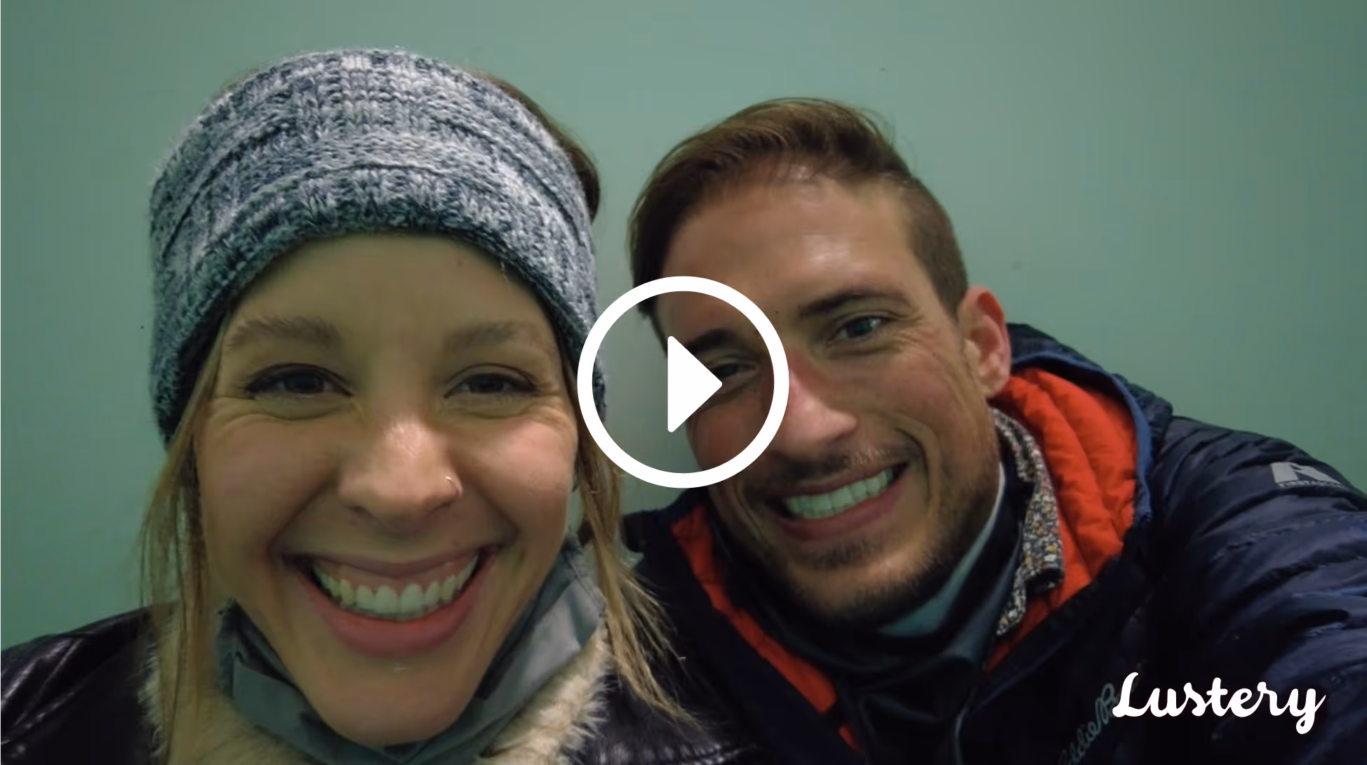 Kate and Chris Marley smiling