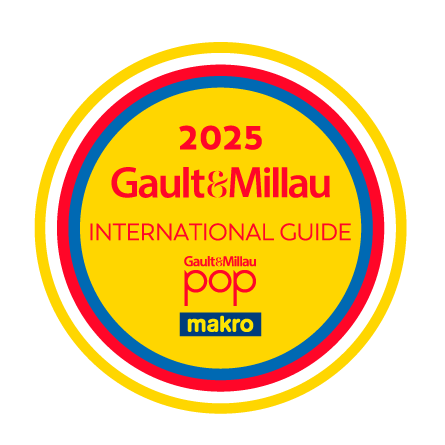 Badge - Ocenění international Guide - Gault & Millau