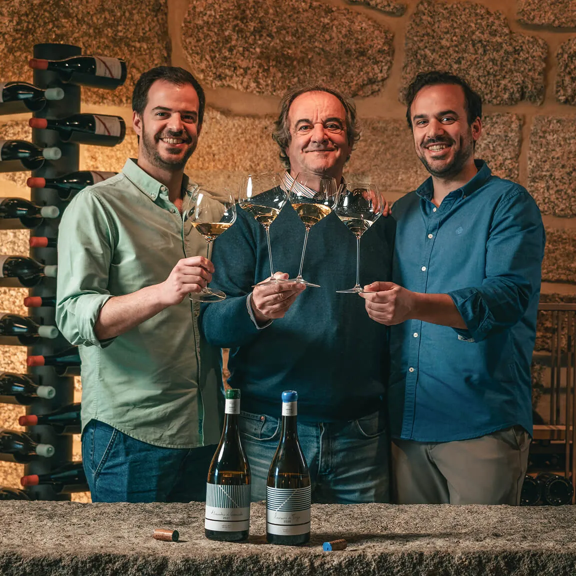 Os filhos de Anselmo Mendes estreiam-se na enologia.