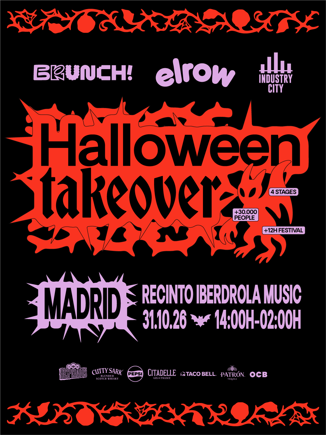 elrow Halloween Takeover (Madrid) in Madrid, Spain