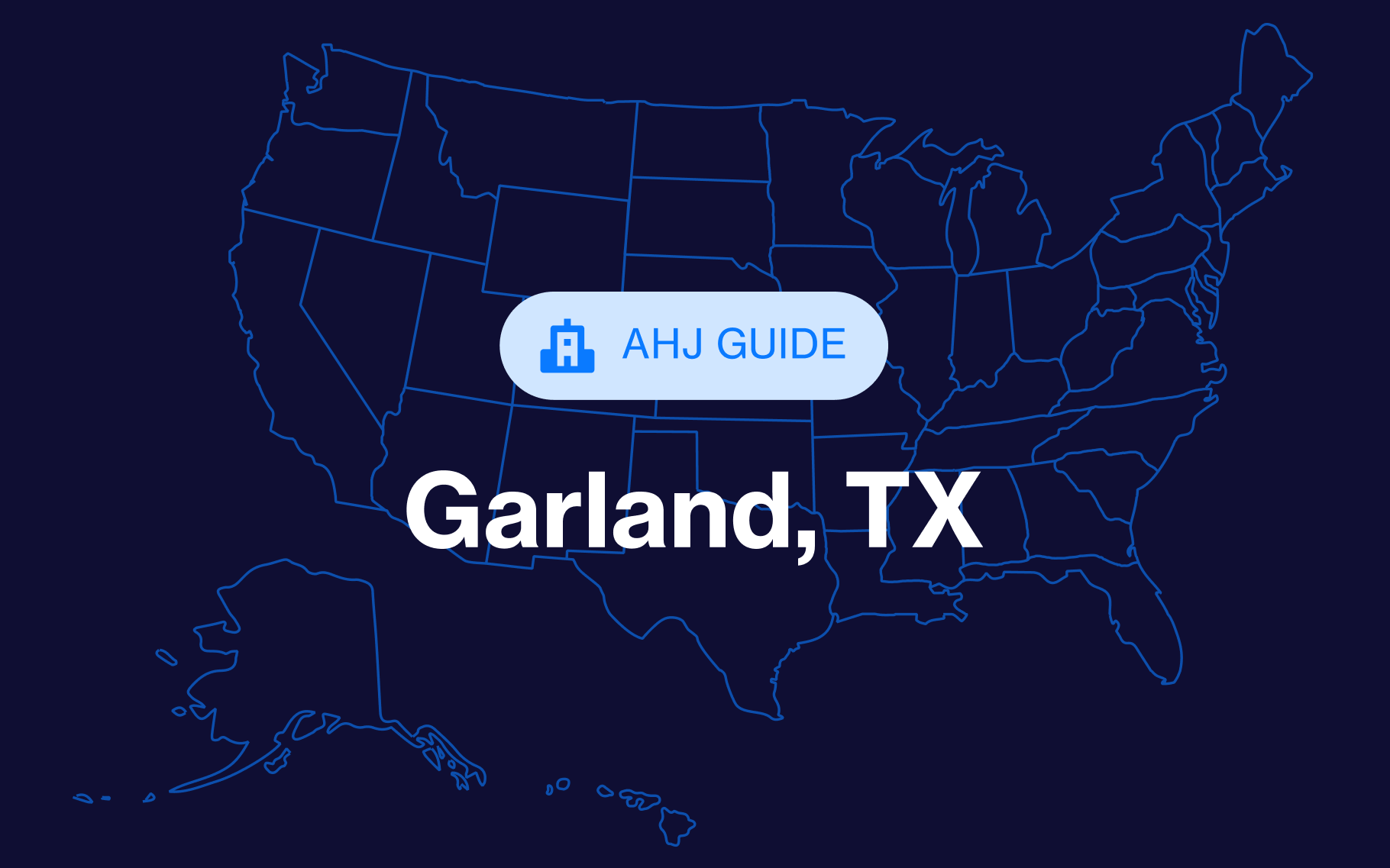 Garland Building and Trade Permit Guide