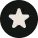 A white star on a black background