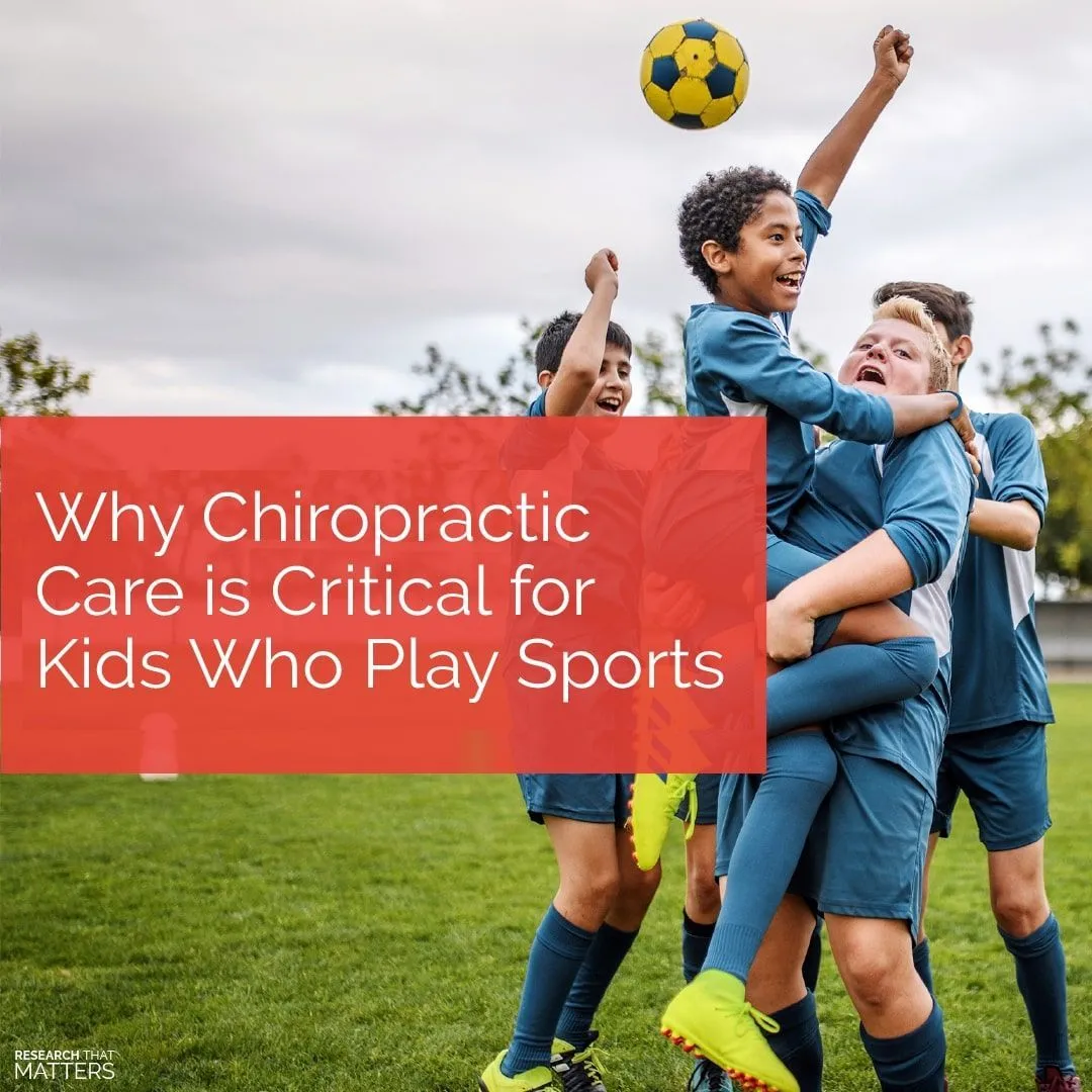Chiropractic care for athletes and children