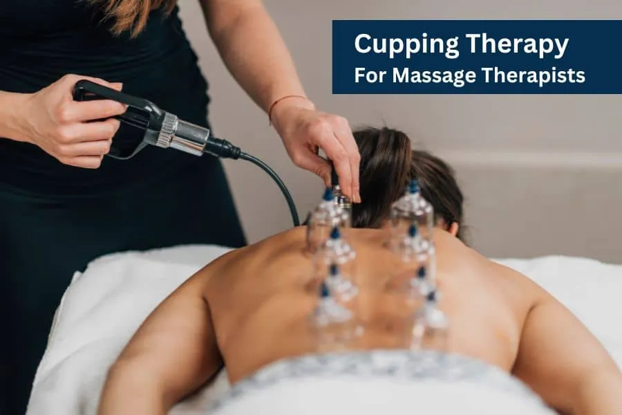 Cupping therapy consultation and process images