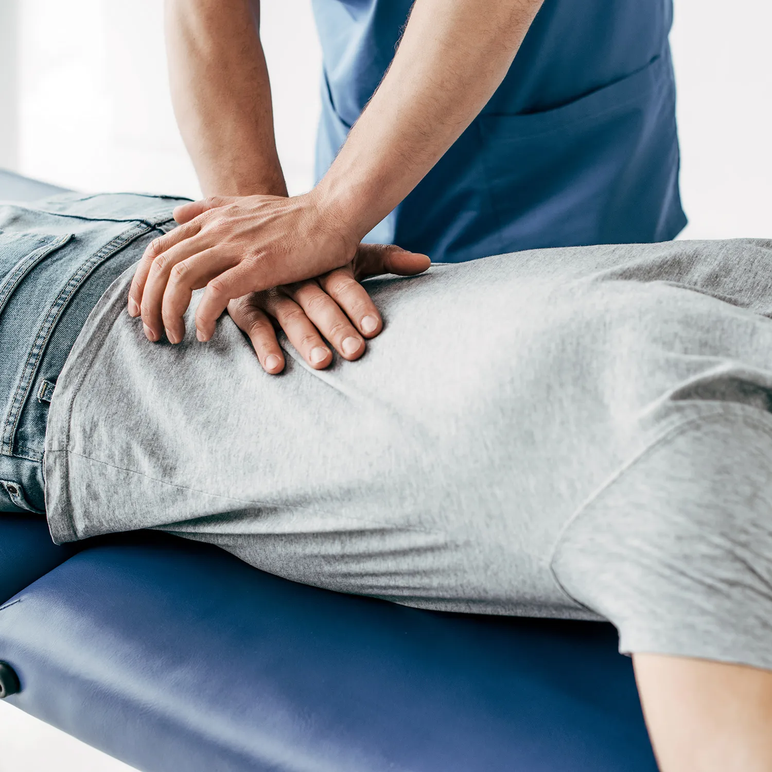 Spinal manipulation chiropractic treatment image