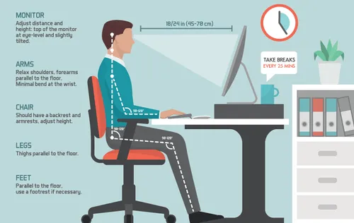 Ergonomic adjustments for back support